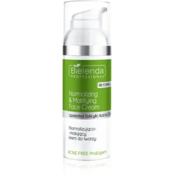 Bielenda Professional Acne Free ProExpert normalizarea si matifierea cremoasa pentru pielea problematica