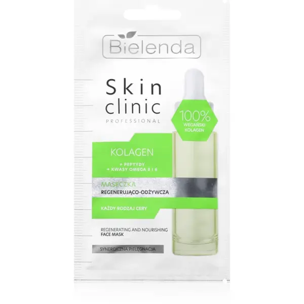 Bielenda Skin Clinic Professional Collagen masca nutritiva raparatoare pentru noapte 8 g