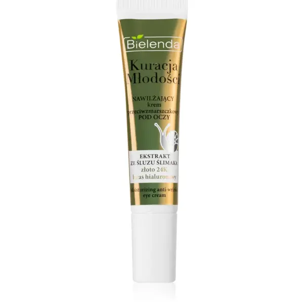 Bielenda Youth Therapy crema anti rid pentru ochi cu efect de hidratare 15 ml