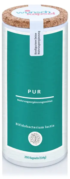 Bifidobacterium lactis Probiotic, 3 miliarde CFU, 290 capsule, Wunschkapsel
