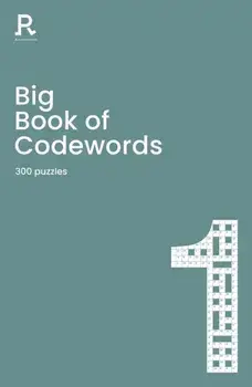 Big Book of Codewords Book 1. a bumper codeword book for adults containing 300 puzzles, Paperback/***