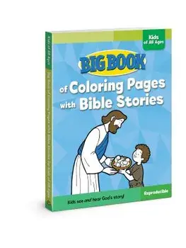 Big Book of Coloring Pages with Bible Stories for Kids of All Ages, Paperback/David C. Cook