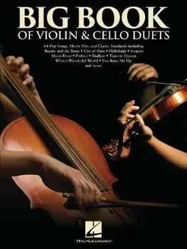 Big Book of Violin & Cello Duets: Score with Separate Pull-Out Parts, Paperback/***
