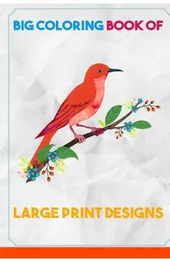 Big Coloring Book of Large Print Designs: (Premium Adult Coloring Books) (Volume 30) - Amourgha Art