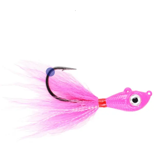 Big Eye Bucktail Pink Crystal Flash 14g