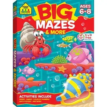 Big Mazes & More, Paperback/School Zone Staff