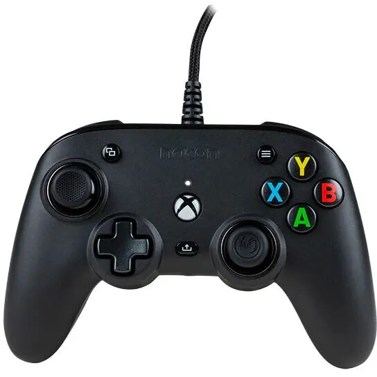 Bigben Controller cu Fir Nacon Pro Compact Programabil, Dolby Atmos,Xbox, PC Negru