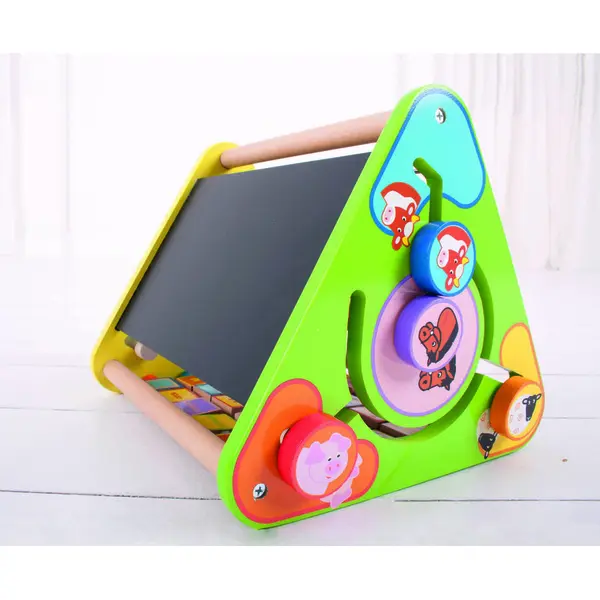 BigJigs Toys Centru de activitati - litere si imagini in engleza