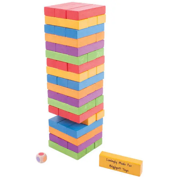 BigJigs Toys Joc de indemanare-Turnuletul instabil