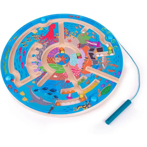 BigJigs Toys Puzzle labirint - Oceanul