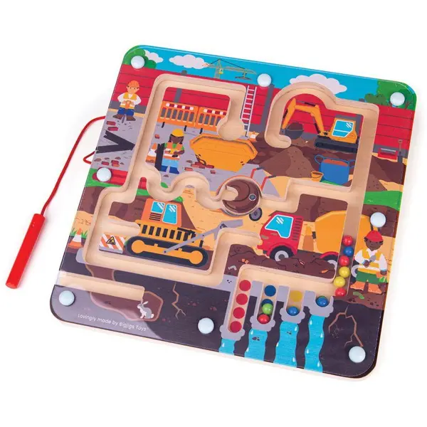 BigJigs Toys Puzzle labirint - Pe santier