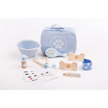 Bigjigs Toys Vet Set set de jucării din lemn