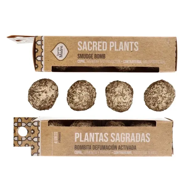 Bile de fumigatie Sagrada Madre, set 4 bucati PLANTAS SAGRADAS