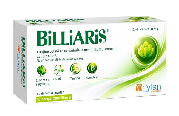 Billiaris, 40 comprimate, Hyllan