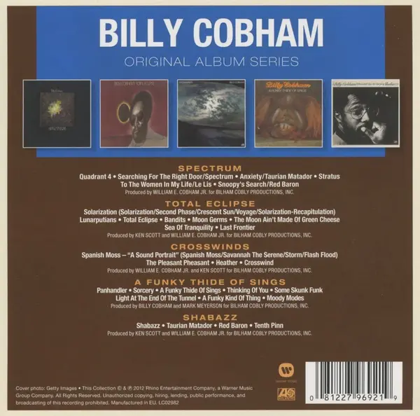 Billy Cobham: Original Album Series | Billy Cobham