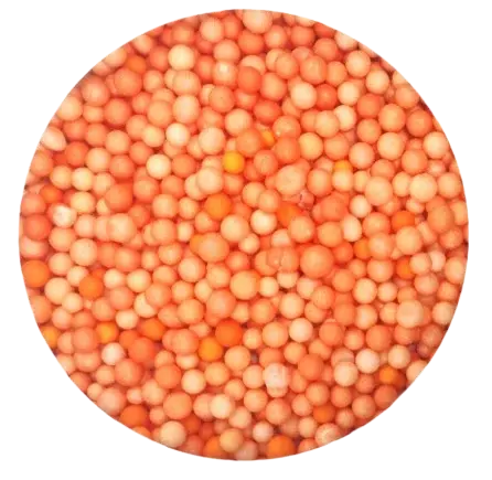 Bilute polistiren pentu activitati crafts,portocaliu,6-8mm,10 grame