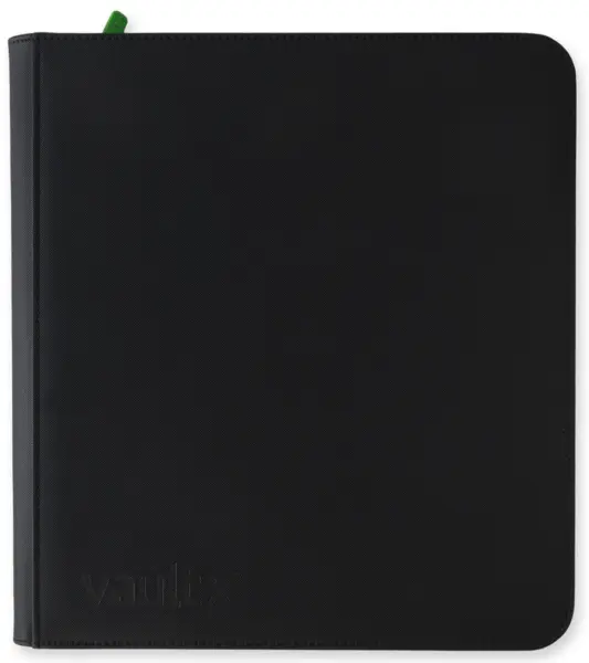 Binder TCG - 12-Pocket Exo-Tec - Vault X (Black) | Vault X