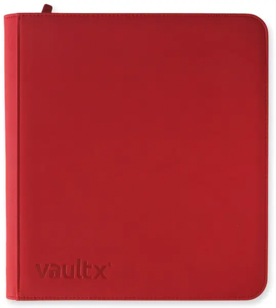 Binder TCG - 12-Pocket Exo-Tec - Vault X (Red) | Vault X