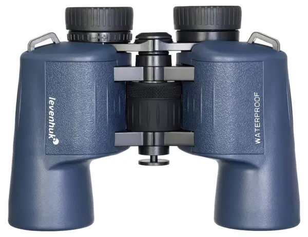 Binoclu Levenhuk - New Sherman PLUS, 12x42, albastru