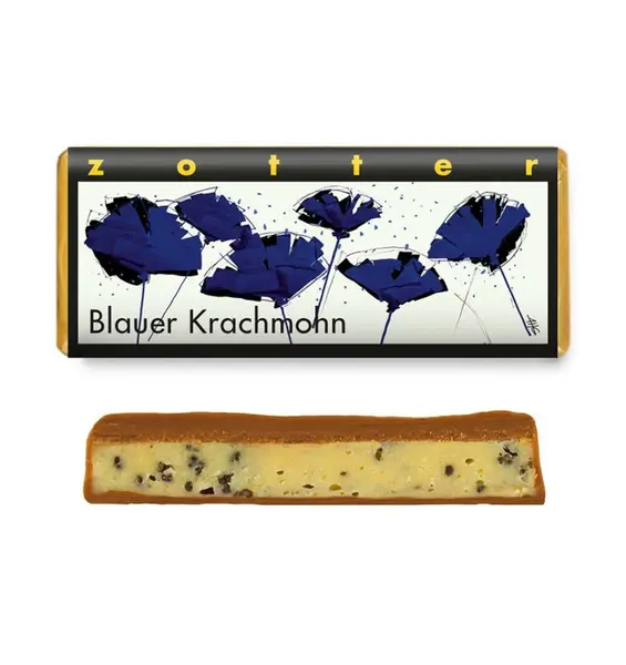 BIO+FAIR Ciocolata cu lapte si mac, 70 g