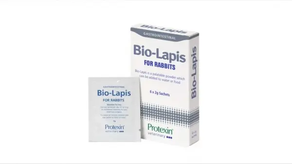 Bio-Lapis pentru iepuri, 6 plicuri x 2 g