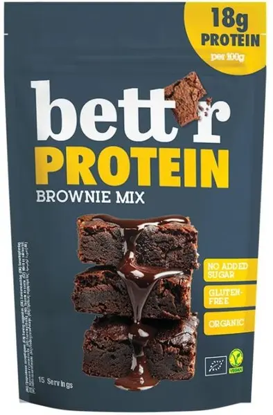 Bio mix pentru brownie proteic, 400 g, Bett'r