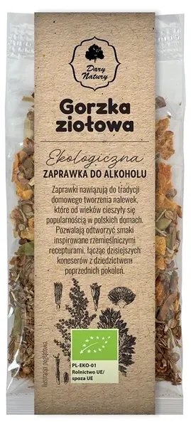 Bio plante amare pentru tinctură alcoolică, 20 g, Dary Natury