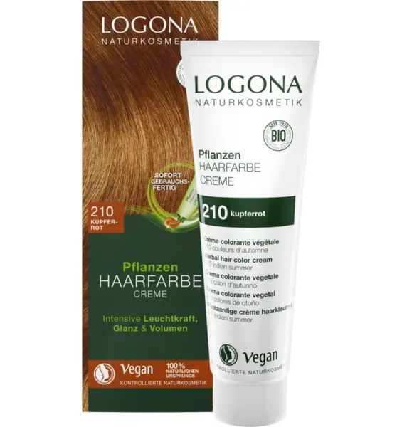 BIO Vopsea pt par crema 150ml, Rosu cuoru 210