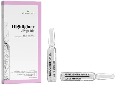 Biobalance Super fiole cu peptide împotriva ridurilor mimice, 10 х 2 ml