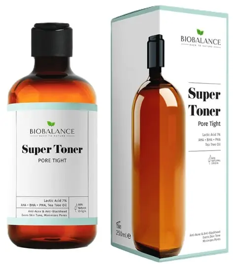 Biobalance Toner Super pentru Reducerea Porilor, 250 ml