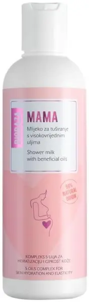 Biobaza Mama Lapte de duș pentru gravide, 200 ml