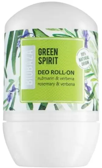 Biobaza Roll-on deodorant Green Spirit, 50 ml