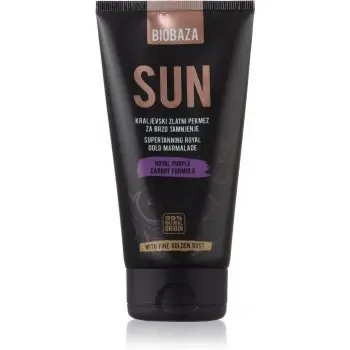 BIOBAZA Sun cremă pentru plaja cu beta-caroten