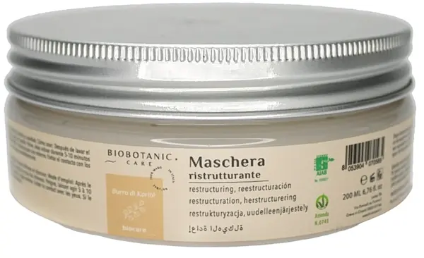 Biobotanic Care Biocare Mască de păr restructurantă, 200 ml