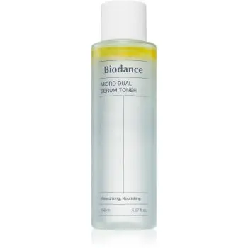 Biodance Micro Dual Serum Toner tonic hidratant pentru tratarea tenului în două faze
