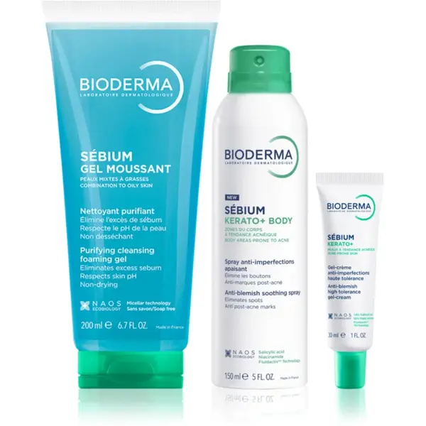 Bioderma Sébium Acne Care Set set pentru tenul gras, predispus la acnee