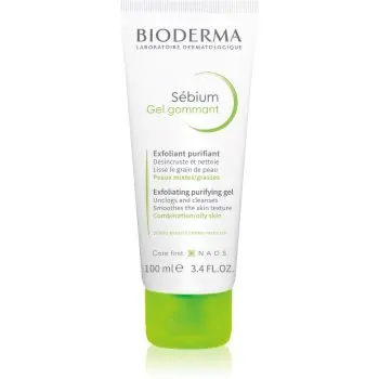 Bioderma Sébium Exfoliating Purifying Gel exfoliant de curățare pentru ten gras și mixt