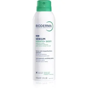 Bioderma Sébium Kerato+ Body spray pentru corp împotriva acneei, a roșeții și a cicatricilor post-acnee