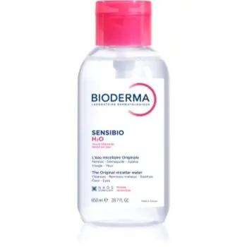 Bioderma Sensibio H2O apă micelară pentru piele sensibilă cu pompiță