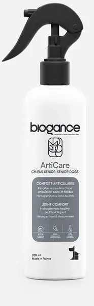 BIOGANCE Tratament pentru articulaţii, pentru câini seniori 250 ml