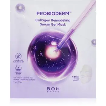 BIOHEAL BOH Probioderm Collagen Remodeling Serum Gel Mask mască hidrogel pentru fermitatea pielii