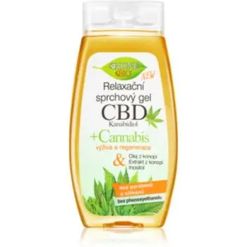 Bione Cosmetics Cannabis CBD gel de dus relaxant cu CBD
