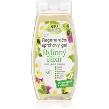 Bione Cosmetics Herbal Elixir gel de dus regenerabil