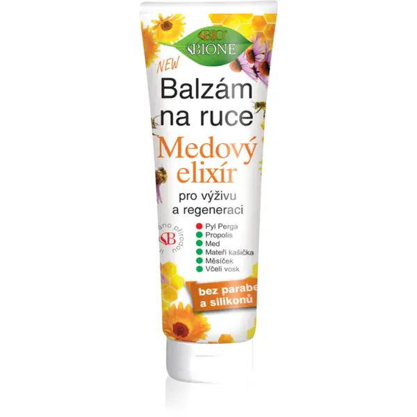 Bione Cosmetics Honey Elixir balsam de maini 205 ml