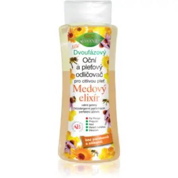 Bione Cosmetics Honey Elixir demachiant in doua faze pentru față și ochi
