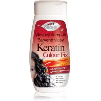 Bione Cosmetics Keratin Colour Fix șampon pentru protecția părului vopsit