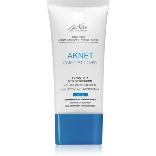 BioNike Aknet Comfort Cover acoperire make-up pentru pielea problematica culoare 103 Beige 30 ml