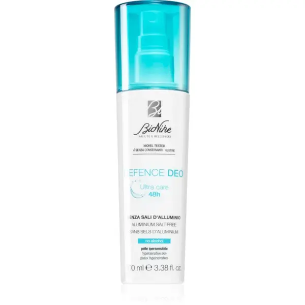 BioNike Defence Deo Deo cu atomizor pentru piele sensibila 48h 100 ml