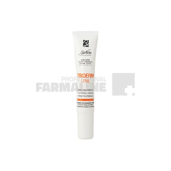 Bionike Triderm Lenil Palpebral Crema pentru dermatita pleoapei 15 ml