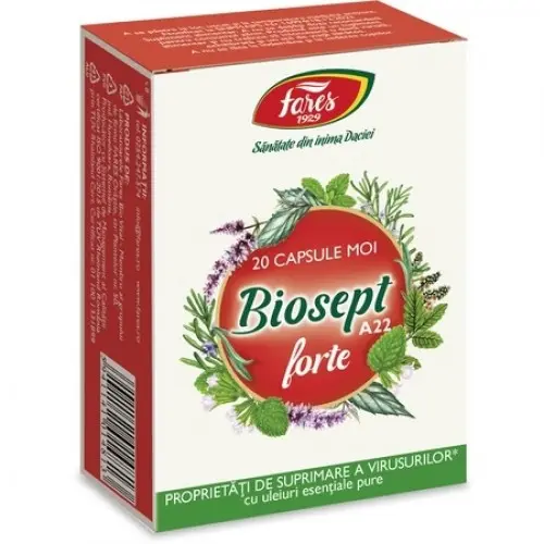 Biosept forte, 20 capsule moi Zephyr Labs